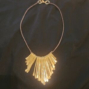 Unique Brass Necklace
